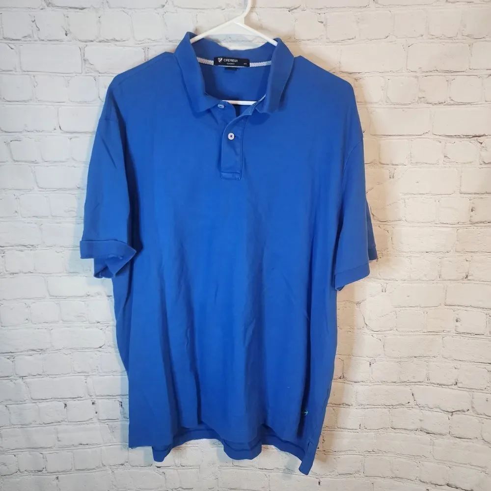 Men's Daniel Cremieux Classic Blue Polo Shirt, Size XL